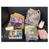 Yarn and Needlework Supplies.