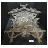 Vintage Carved Black Forest Cuckoo Clock.