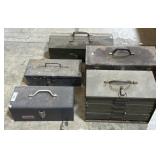 5 Toolboxes w/ Tools.