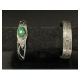 2 Sterling Silver Bracelets.