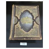 Antique Leather Bound Bible.