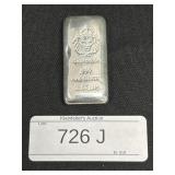 100 Grams .999 Fine Silver Scottsdale Bar.