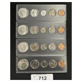 90% Silver, 64ï¿½-67ï¿½ Slabbed Coin Sets.
