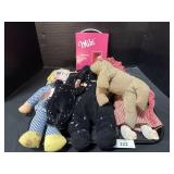 MIKI Wardrobe Case, Plush Dolls & Animals.
