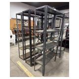 (3) Steel Shelves.