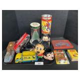 Mickey Mouse, Spider-Man, Tiny Tales, Tin Toys.