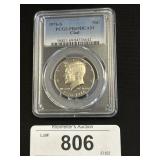 PCGS 1976S Clad Kennedy Half Dollar.