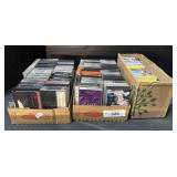 Assortment Of Cassette Tapes.