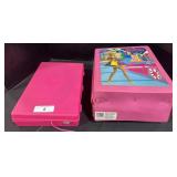 2 Barbie Storage/Travel Cases.