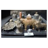 Cast Iron Coin Still Banks & Bells.