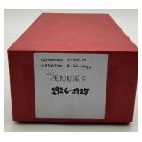 1,304 1926-1927 Wheat Pennies.