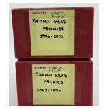 206 Indian Head Pennies.