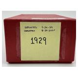 962 1929 Wheat Pennies