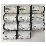 220 Kennedy Half Dollars.