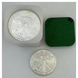 20 1 Oz .999 Fine Silver American Eagle Dollars.