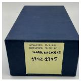 72 1942-1945 War Nickels.