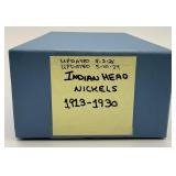 291 1913-1930 Indian Head Nickels.