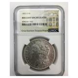 90% Silver 1902-O U.C. Morgan Silver Dollar.