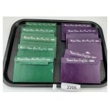 10 United States Mint Proof Sets.