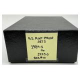 13 1984s-1993s United States Mint Proof Sets.