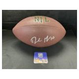 Drake Maye Autographed Football.