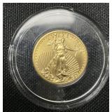 22 KT American Gold Eagle Coin.