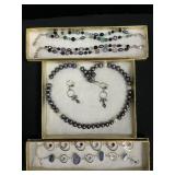 14K Gold, Sterling Silver, Fresh Water Pearls.