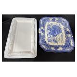 Pair Of Serving Plates.