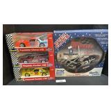 NOS NASCAR Clock, NASCAR Die Cast Cars.