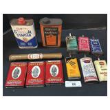 Oil & Turpentine Bottles, Prince Albert Tobacco