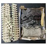 Lionel O-Gauge Train Tracks and Fence.