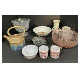 Depression Glass, Ranger Joe Dishes, Stoneware.