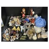 Christmas Ornaments, Felt Dolls, Ceramics.