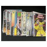 19 1990s-2010s Dick Tracy Comic Books.