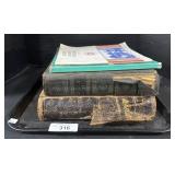 2 Holy Bibles, Lebanon County History Books.