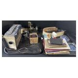 Advertising Ash Trays, Ephemera, Books.