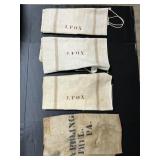 Stark Mills & Gibble Bethel, PA Flour Bags.