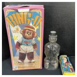 Ring-O, Lincoln Bank Bottle, Sleepy Willy.