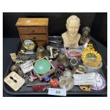 PA Advertising, Fair Ribbon, Chalkware Bust.