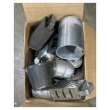 Metal Kitchenware, Graters, Coffee Pots.