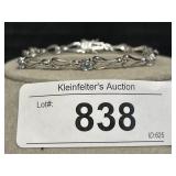 Sterling silver Gemstone Bracelet.