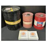 Hercules & DuPont Gun Powder Cans, Targets.