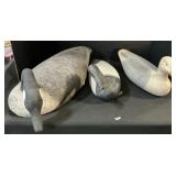 3 Duck & Goose Decoys.