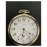 Gold Outstanding Waltham Pocket Watch.