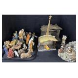Nativity Scene, Snowglobe. In fair condition,