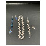 Sterling Silver & Pearl Jewelry Set.