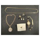 Gold Plated & Gold Filled Watch & Jewelry.