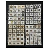 88 Various Foreign Currency Coins.