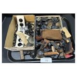 Antique Stamps, Printing Blocks, Vintage Buttons.