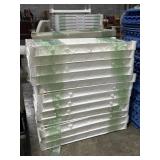 3 Plastic Utility Shelves.